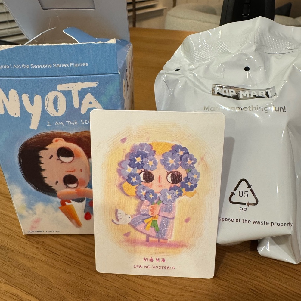 Pop Mart - I am the seasons - Spring Wisteria